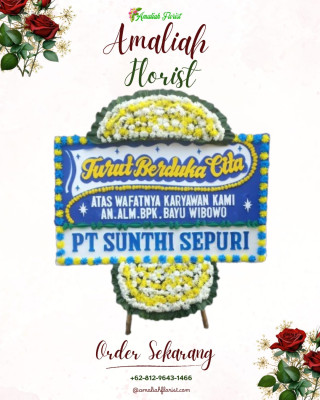 Papan Bunga Duka di Gunungpayung