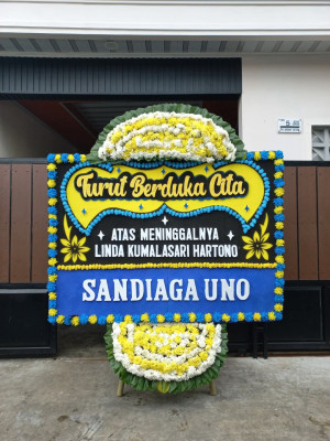 Papan Bunga Duka di Gunungpayung